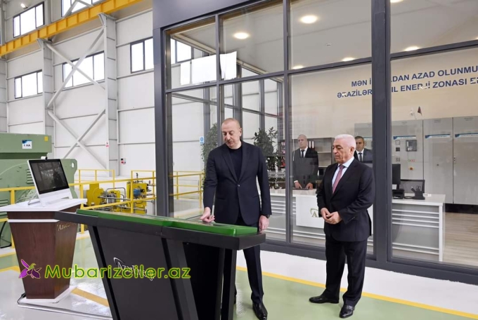 Prezident İlham Əliyev “AzərEnerji” ASC-nin “Zəngilan” və “Şayıflı” Su Elektrik stansiyalarının açılışlarını edib