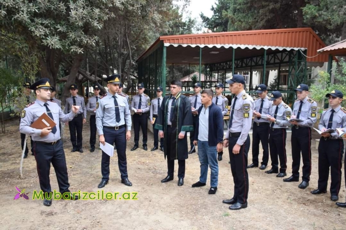 Polis Akademiyasında simulyasiya əsaslı dərslərin keçirilməsi təcrübəsi davam etdirilir