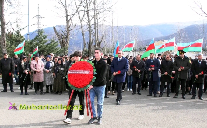 Daşkəsəndə Vətən müharibəsi şəhidlərinin anım mərasimləri qeyd edilib