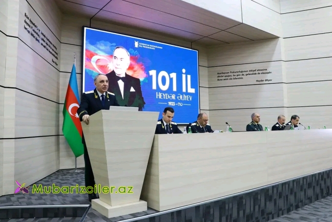 Baş Prokurorluqda geniş kollegiya iclası keçirilib