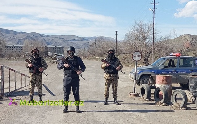 Bu rayonlarda polis postları quruldu