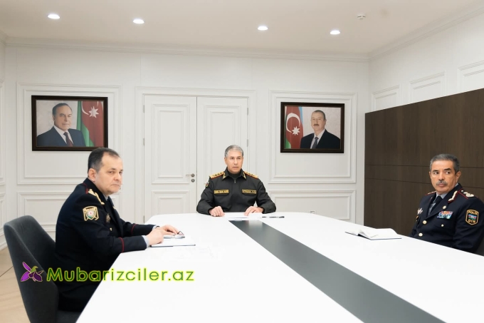 Daxili İşlər Nazirliyində əməliyyat müşavirəsi keçirilib
