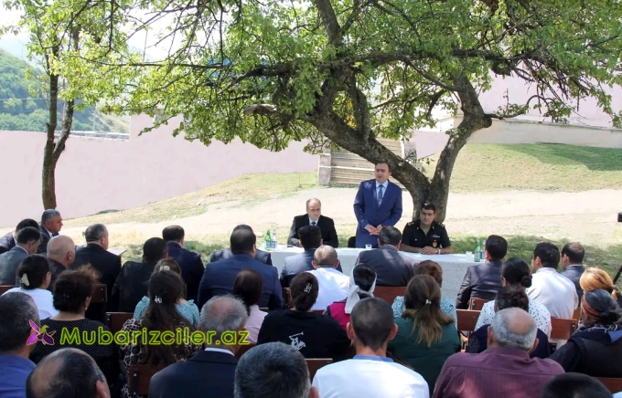 Orxan Abbasov səyyar qəbul keçirdib
