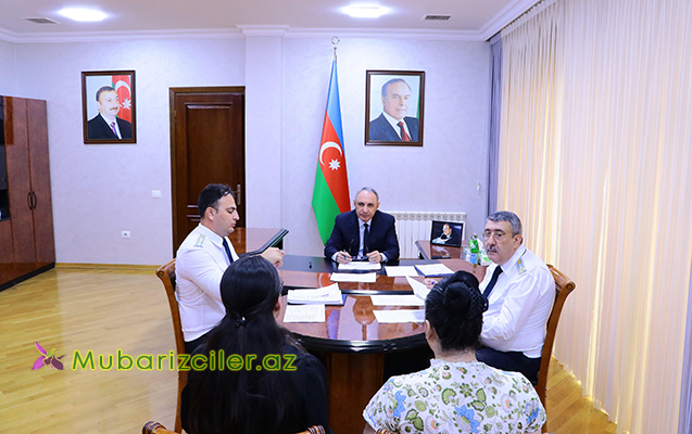 Baş prokuror Xətai rayonunda qəbul keçirdi