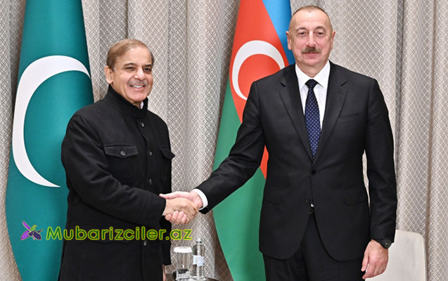 Prezident Şahbaz Şərifə zəng etdi