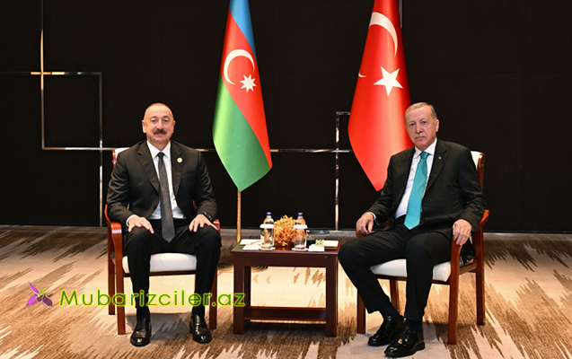 Prezident Ərdoğanla görüşdü