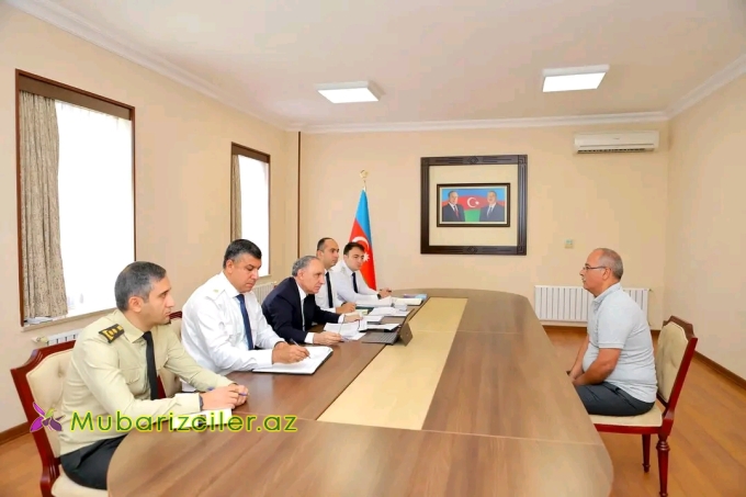 Baş prokuror Naxçıvan Muxtar Respublikasında vətəndaşları qəbul edib