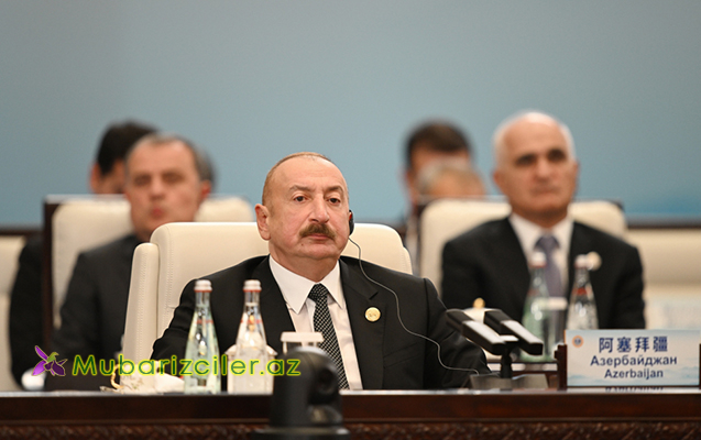 Prezident “ŞƏT plyus” formatında görüşdə