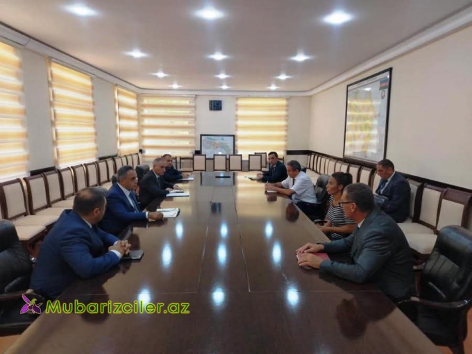 Goranboyun İcra başçısı vətəndaşları qəbul edib