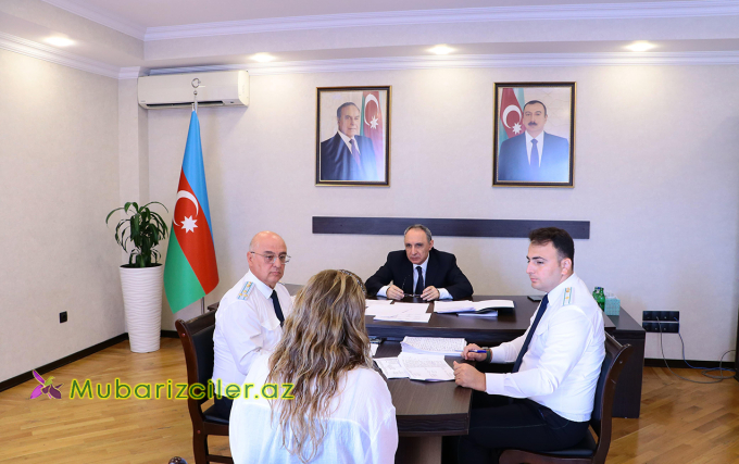 Kamran Əliyev Yasamalda qəbul keçirdi