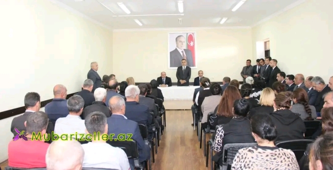 Goranboyun Tatarlı kəndində səyyar qəbul keçirildi