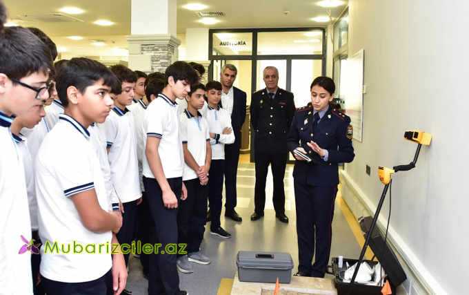 Polis Akademiyasında növbəti “Açıq qapı” tədbiri keçirildi