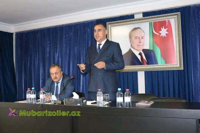 YAP Xətai rayon təşkilatının təşkilatçılığı ilə Xəzər Dəniz Neft Donanması ərazi partiya təşkilatında görüş keçirilib