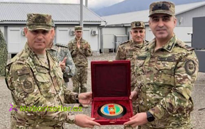 Hərbi prokuror Müdafiə Nazirliyinin Xüsusi təyinatlıları ilə görüşdü