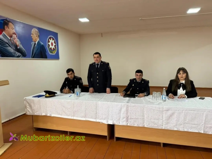 Şirvanda Polisin təşkilatçılığı ilə Narkomaniyaya yox deyək!” mövzusunda maarifləndirici tədbir keçirilib