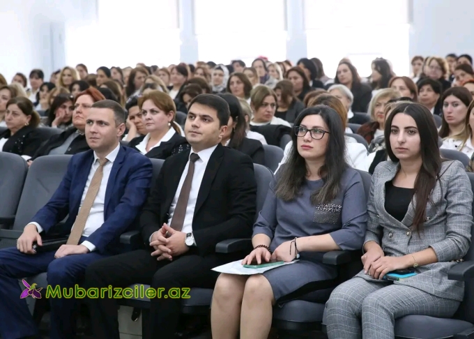 Gəncədə  4-cü siniflərdə tədris aparan ibtidai sinif müəllimlərinin iştirakı ilə görüş keçirilib