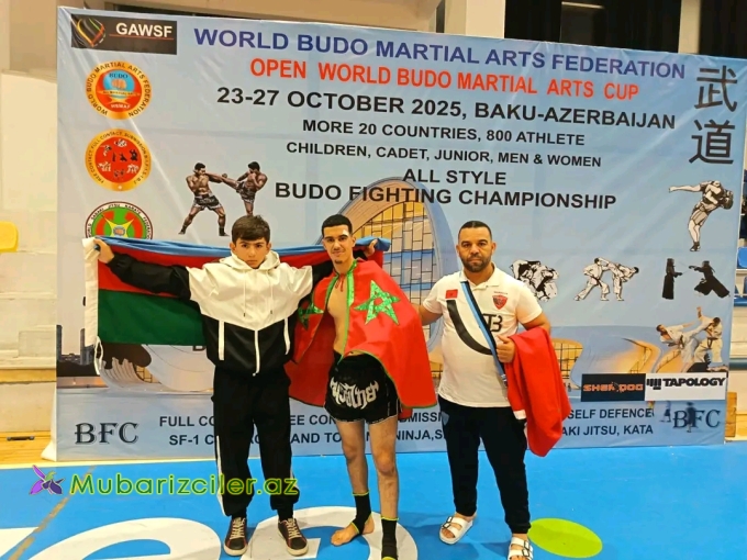 Anar Aslanov Budo döyüş növləri üzrə beynəlxalq çempionatın qalibi oldu