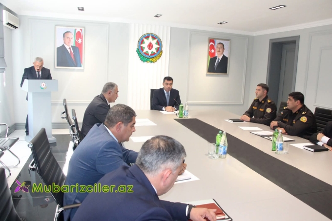 Yevlaxda Rəşad Tağıyevin rəhbərliyi ilə müşavirə keçirilib