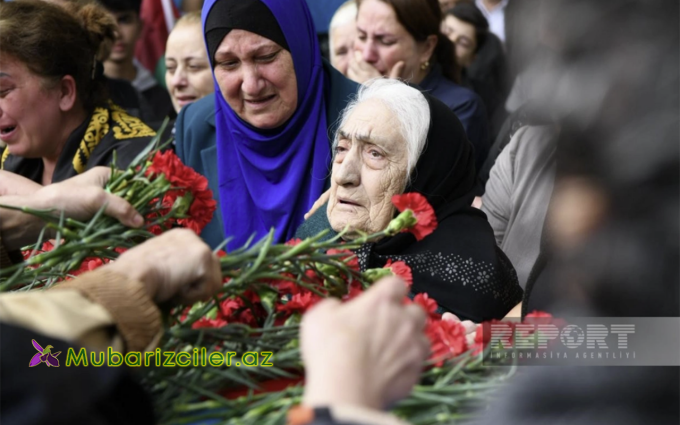 İtkin şəhidlərimizlə vida mərasimi