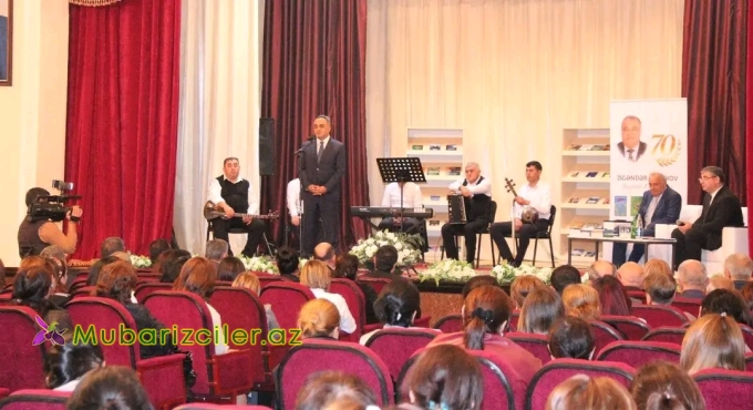 Goranboyda İsgəndər Səklikovun 70 illik yubileyinə həsr olunmuş tədbir keçirildi