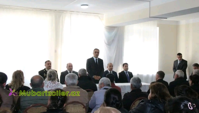 Goranboyda növbəti səyyar qəbul Yəhərçi Qazaxlar kəndində keçirildi