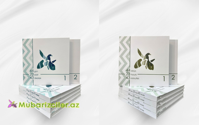 “44 gün 23 saat 43 dəqiqə” adlı kitab nəşr olunub