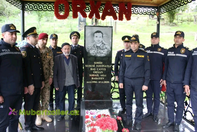 Astarada Polis şəhid ailəsini ziyarət edib