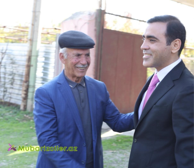 Deputat şəhid qardaşının yubileyində iştrak edib