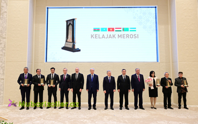 İlham Əliyev “Gələcəyin İrsi” Beynəlxalq Mükafatının təqdimat mərasimində