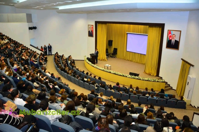 Ağstafada  "Müasir inklüziv təhsil, yeni yanaşmalar və tətbiq modelləri" mövzusunda təhsil işçiləri ilə maarifləndirici görüş keçirilib