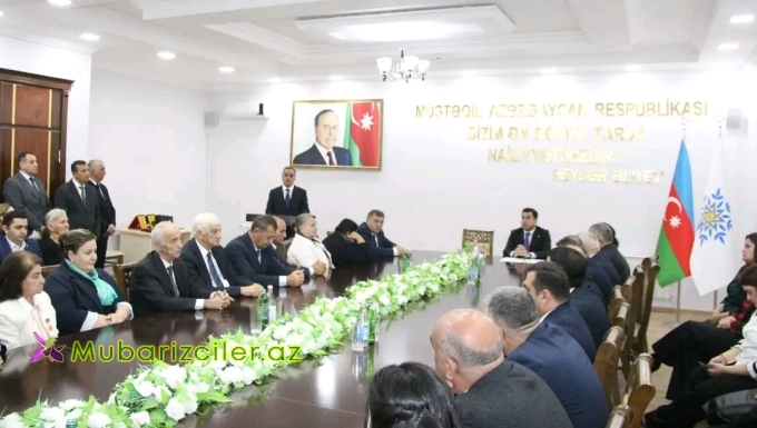 Goranboyda  “Yeni Azərbaycan Partiyası – Zəfər Partiyası” adlı tədbir keçirildi