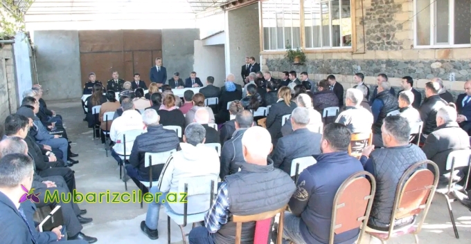 Məhərrəm Quliyev növbəti dəfə səyyar qəbul keçirdib