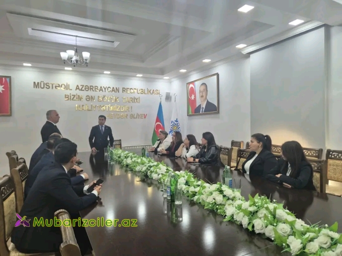 Samir Qocayev partiya fəalları ilə görüşüb