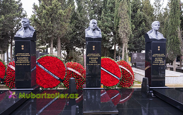 J2-8243 reysinin faciəsinin ildönümündə həlak olanların xatirəsi anılıb