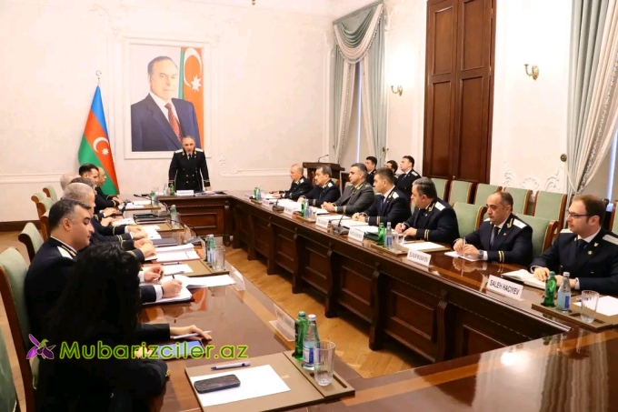 Baş Prokurorluqda Kollegiya iclası keçirilib