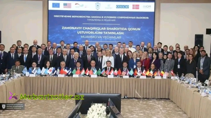 Azərbaycan nümayəndə heyəti Özbəkistanda keçirilən beynəlxalq konfransda iştirak edib
