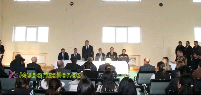 Məhərrəm Quliyev Quşçular kənd sakinləri ilə görüşüb