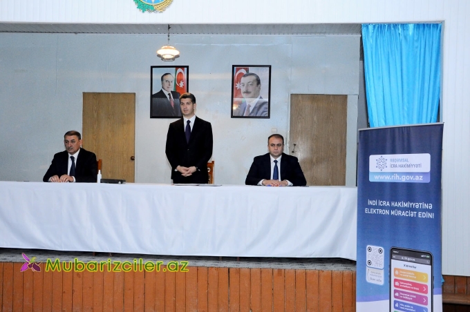 Vüqar Novruzov növbəti səyyar vətəndaş qəbulu keçirib