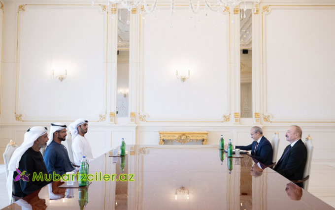 Prezident qəbul keçirdi