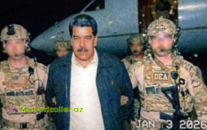 Maduronun həbsindən sonrakı ilk görüntüləri