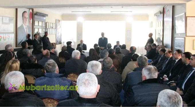 Goranboyda yeni ilin ilk səyyar qəbulu Əlirzalı kəndində keçirildi