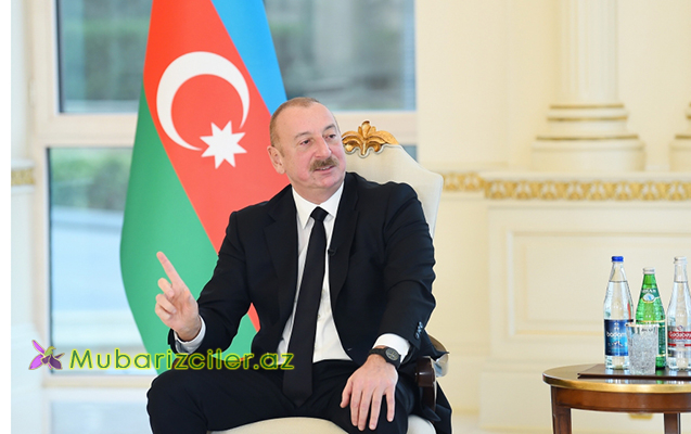 Prezidentin müsahibəsi dünya mediasının diqqət mərkəzində