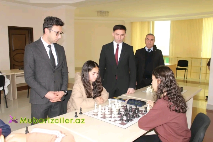Goranboyda şahmat üzrə ölkə çempionatının seçmə yarışları keçirilir