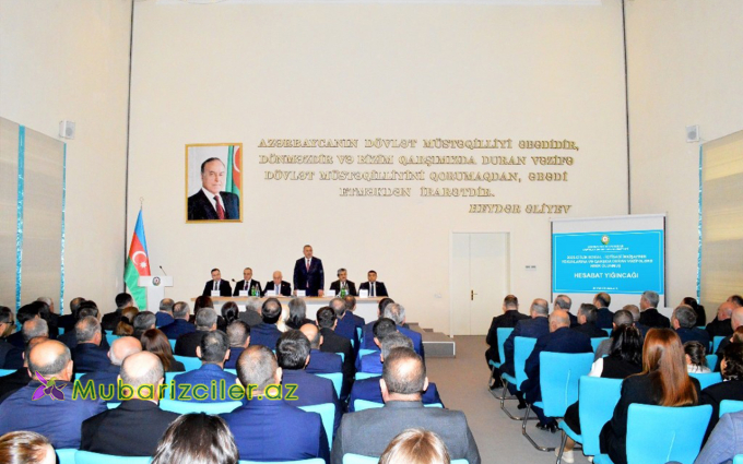 Naftalanda ötən ilin yekunları müzakirə olundu