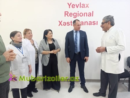 Yevlaxda Ağciyər Xəstəlikləri Mərkəzində təlim keçirilib