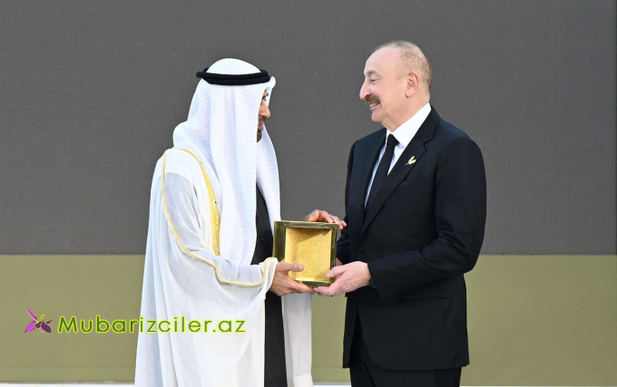 Prezidentə mötəbər mükafat verildi