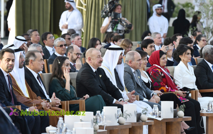 Prezident “Zayed İnsan Qardaşlığı Mükafatı”nın təqdimolunma mərasimində çıxış etdi