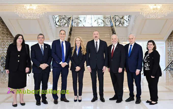 Prezident daha bir qəbul keçirdi