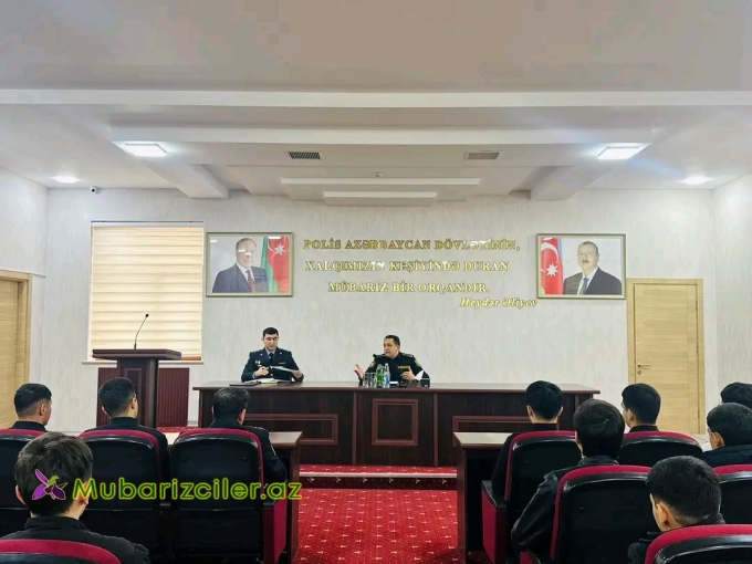 Beyləqan məktəbliləri polisin xidməti ilə yaxından tanış olublar