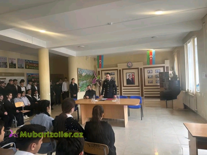 Qaradağ Polisi “Narkotik bəşəriyyətin bəlasıdır” mövzusunda maarifləndirici tədbir keçirib